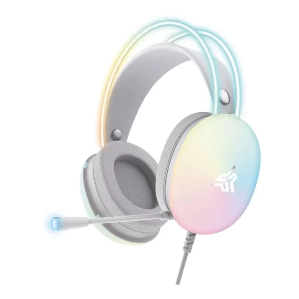 Fone de Ouvido Headset Gamer Knup KP-FN635 USB P2 Som Envolvente Luz LED Confortável Microfone Ajustável PC PS4 Xbox Computador - Imagem 4