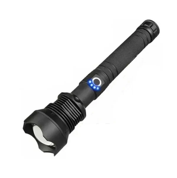 Lanterna T9 Tatica Profissional Ultra Leve Forte Potente Recarregavel P50 Luuk Young