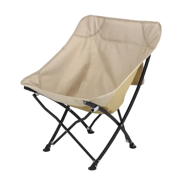 Cadeira Para Camping Compacta Com Saco Para Armazenar Dobrável Portátil Apropriado Para Acampamento