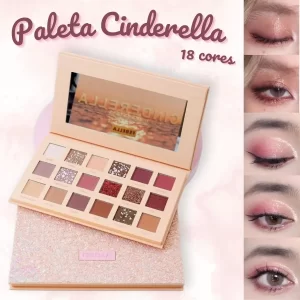 Paleta de Sombras Cinderella 18 Cores - Febella