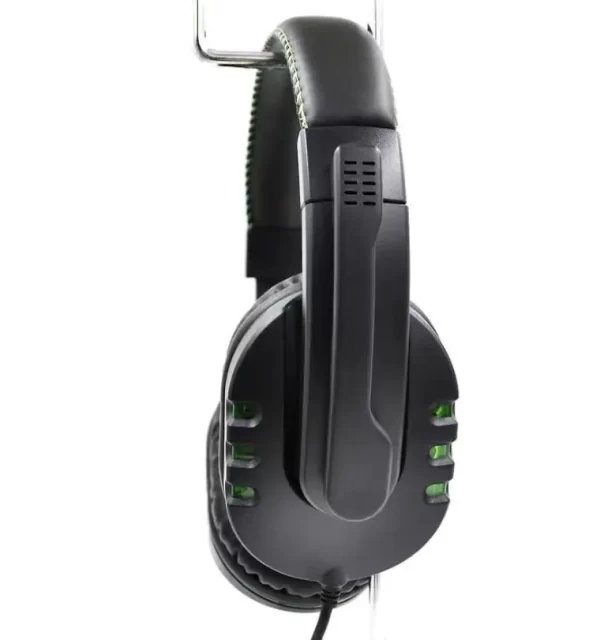 Fone de Ouvido Gamer Headset P3 com Microfone e Bass Para PC Jogos Som de Alta Qualidade Confortável para Longas Sessões - Imagem 4