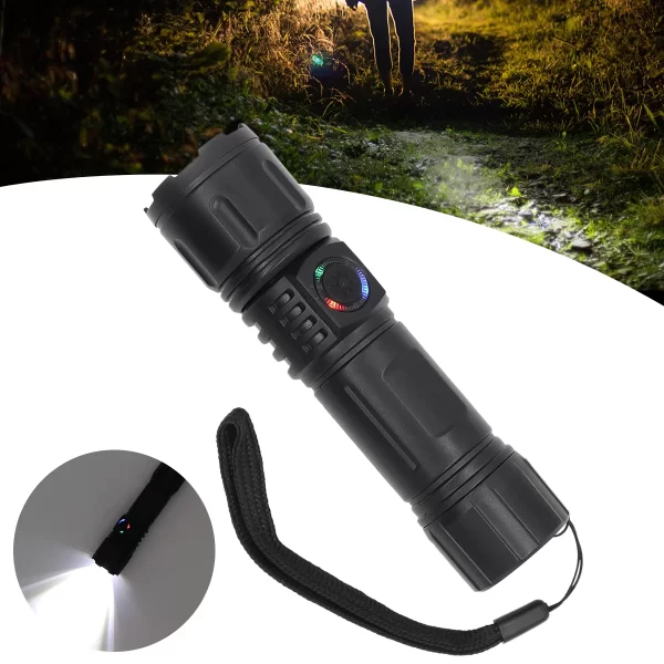 Mini Lanterna Portátil Usb P50led Tática Recarregável Ly005