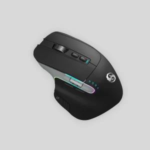 Mouse Sem Fio Bluetooth Recarregável com LED RGB