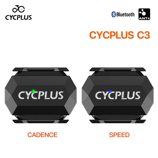 Cycplus c3 bicicleta computador velocímetro ant + ble cadência velocidade sensor duplo à prova dwireless água sem fio gps ciclismo acessórios da bicicleta