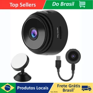 Mini Câmera A9 Original Sem Fio 1080p para Segurança