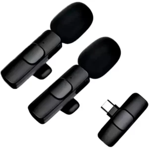 Microfone Sem Fio de Lapela Plug and Play para Android