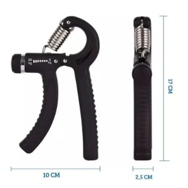 Hand Grip Flexor De Punho Com Mola Ajustável Antebraço Mãos - Imagem 4