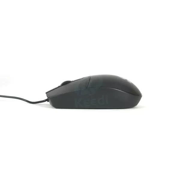 Mouse Com Fio Ergonômico Usb Keedi Mou900 1200Dpi Computador Notebook Pc Trabalho Escritório Silencioso Confortável Barato e Bom - Imagem 4