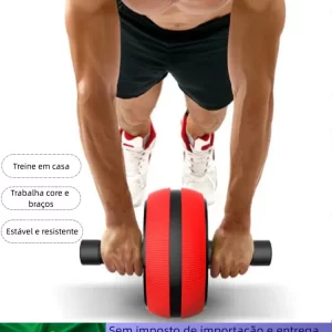 Rodinha Abdominal Stark Fitness – Fortalecimento de Core em Casa