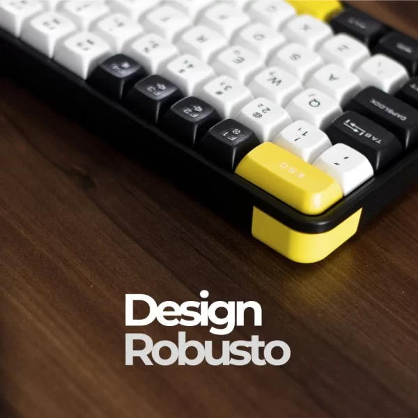 Combo Teclado Mouse Sem Fio Bluetooth Wireless Recarregável - Imagem 2