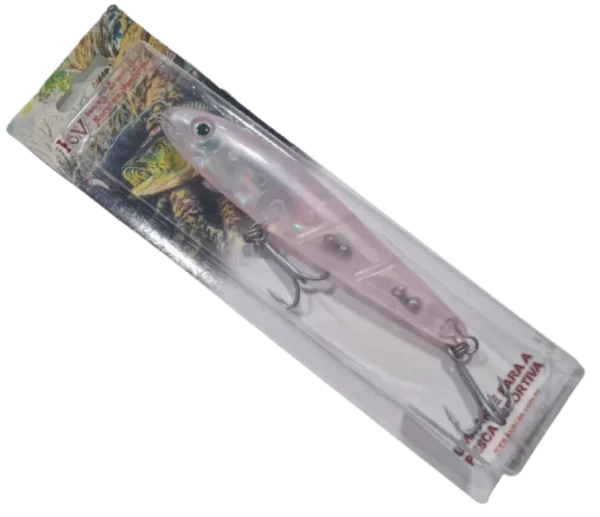 Isca KV João Pepino 12cm 22g Tipo Sara Sara 120 e Jumping Minnow T20 - Imagem 6