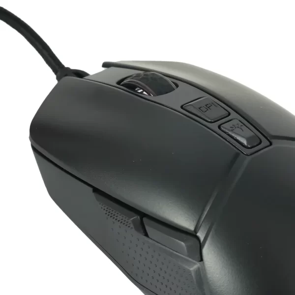 Mouse Gamer Rgb Keedi Mou906 Usb Com Fio 7 Botoes Precisao Alta 3200 Dpi Iluminacao Colorida Ergonômico Leve Barato Pc Notebook - Imagem 3