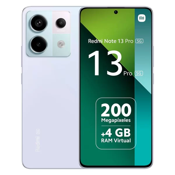 Xiaomi Redmi Note 13 Pro 5G Versão Global | Smartphone 5G , ROM Global , Câmera 200MP , Carregador 67W - Imagem 2