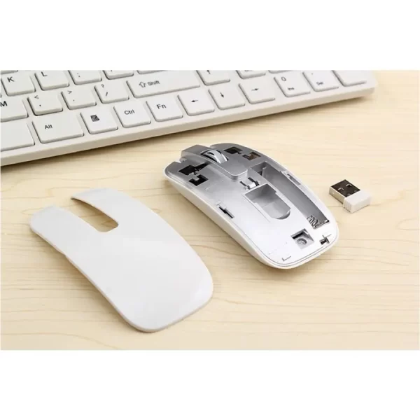 Kit Teclado E Mouse Sem Fio Wireless 2.4ghz 3200dpi Óptico K-06 - Imagem 5