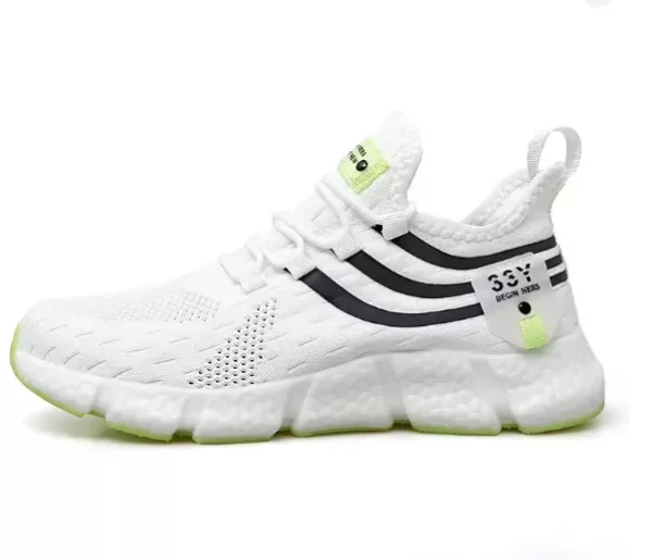 Tênis feminino respirável moda tênis de corrida confortável sapatos casuais unissex masculino tenis masculino lightweiht sapatos - Imagem 4