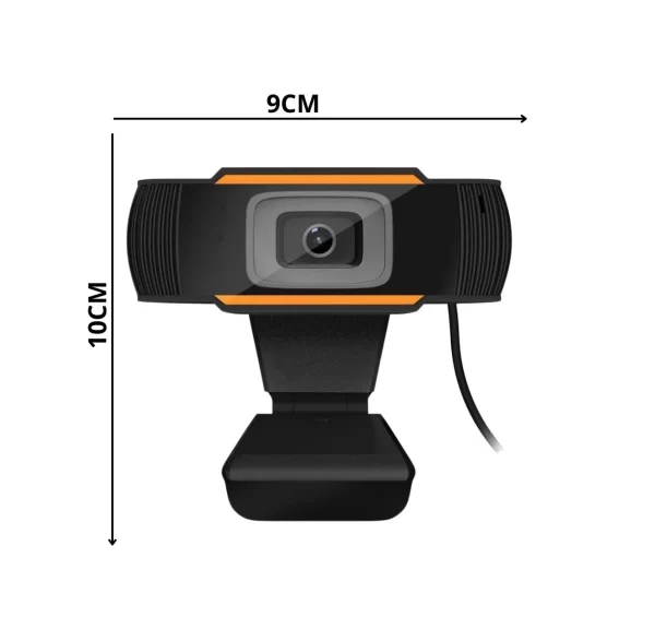Webcam Full Hd 1080p USB C/ Microfone Câmera Para PC Ou Notebook - Imagem 3
