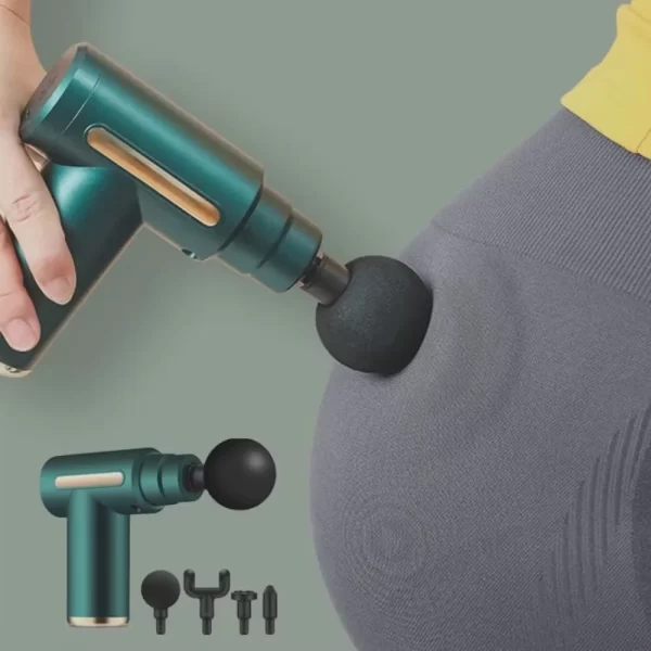 Mini Massageador Elétrico Profissional Muscular e Facial Recarregável Massagem e Terapia - Imagem 3