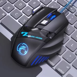 Mouse Gamer X7 Profissional com LED e 3200 DPI
