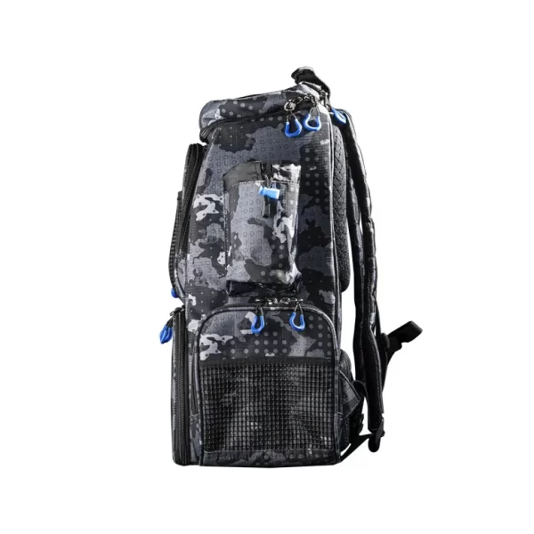 Bolsa Mochila Caixa de Pesca Marine M-MP25C com 4 Estojos Inclusos 50cm x 45cm x 25cm - Imagem 3