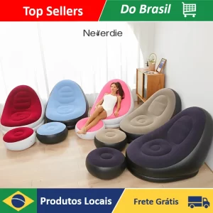 Sofá Inflável Poltrona Ultra Lounge Portátil - Neverdie Store
