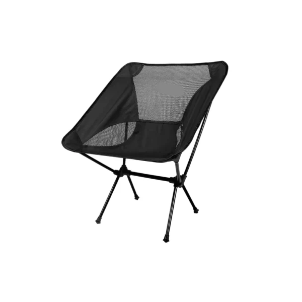 Cadeira Dobrável Portátil Camping Praia Pesca Viagem Acampamento Pescaria Jardim Churrasco Lazer Suporta Peso 140kg Leve - Imagem 5