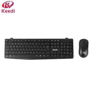 Kit Teclado e Mouse Sem Fio Keedi TEC807