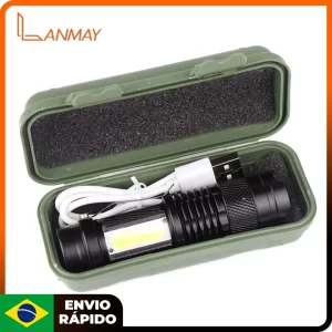 Lanterna Tática Multi-função Led Portátil Lanmay