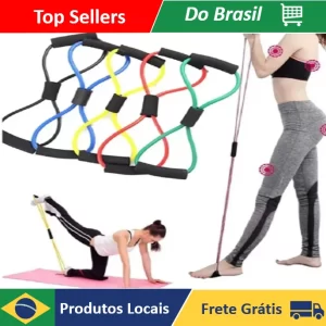 Elástico de Tensão para Exercícios em Casa