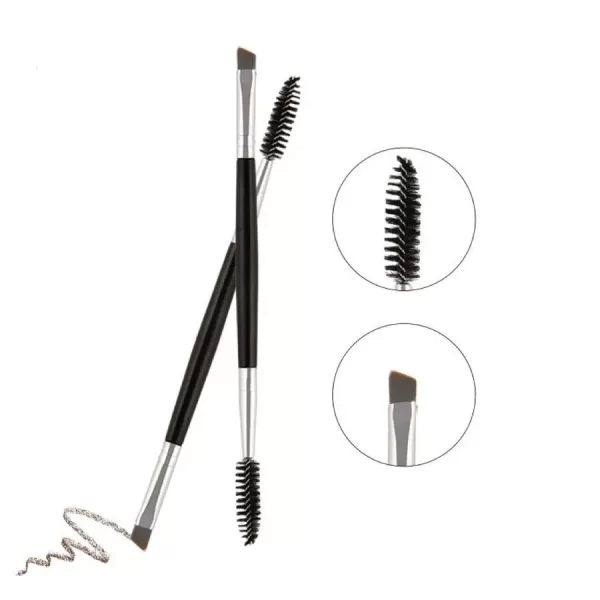 Lindo Pincel Duplo Chanfrado Resistente e Escova P/ Sobrancelha e Maquiagem Moderno e Elegante - Envio Rápido P/ Todo Brasil - Imagem 4