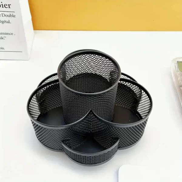 Estojo de lápis rotativo para Office Home School e alunos, organize sua mesa, estojo perfeito, 360° Grande Capacidade Pen Bag - Imagem 5