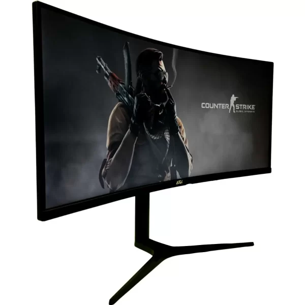 Monitor Gamer Ultrawide 34 Polegadas 165Hz 1ms Resolução WQHD Preto HDMI - Design Ergonômico - Imagem 3