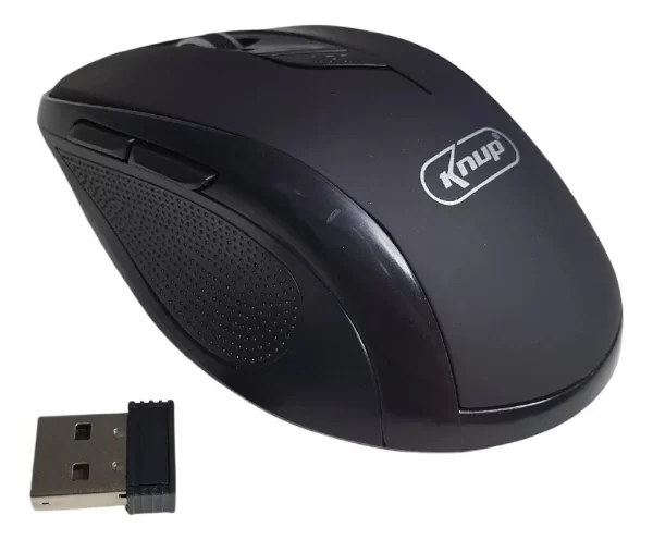 Mouse Sem Fio KP-MU401: 1600 DPI, com 6 Botões Programáveis, Tecnologia RF de 2GHz e 4GHz para Conexão Estável e Precisão - Imagem 2