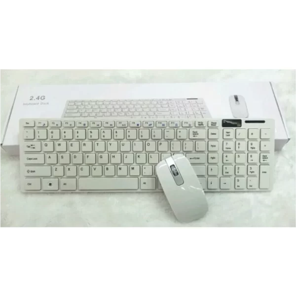 Kit Teclado E Mouse Sem Fio Wireless 2.4ghz 3200dpi Óptico K-06 - Imagem 4