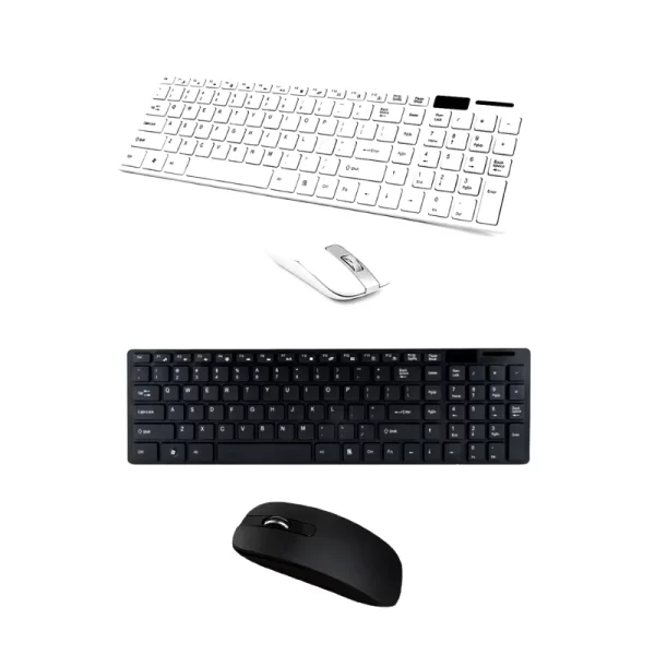 Kit Teclado e Mouse Wireless Sem Fio Alta Performance Conforto e Praticidade para Trabalho e Entretenimento Conexão Rápida - Imagem 4