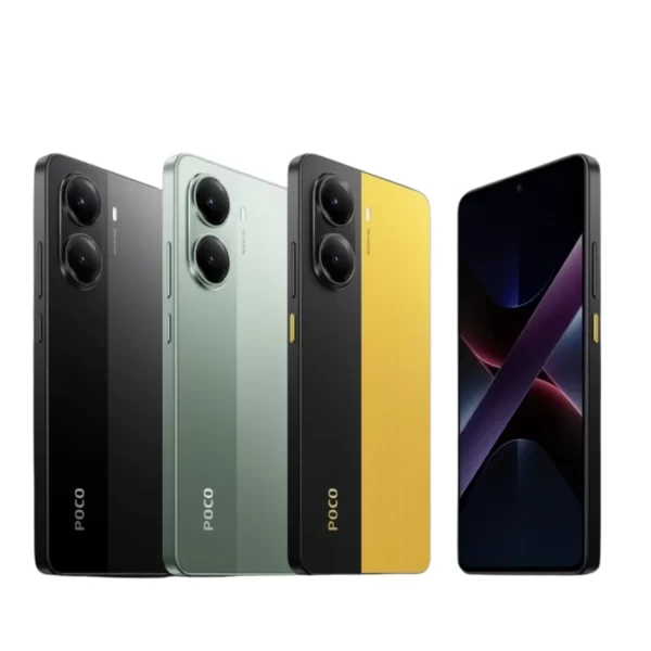 Processador Poco X7 Pro, 5G, 512GB, 12GB RAM, Dimensão 8400 Ultra, Câmera 50MP, 6000mAh Bateria