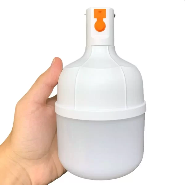 Luminária Portátil 18W Alça Gancho Carregamento USB Type-C Iluminação LED Recarregável Compacta Portátil para Camping Pesca Caça - Imagem 3