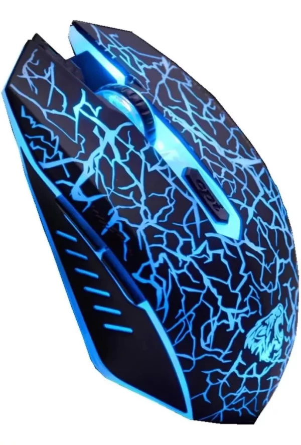 Kit Teclado USB Evolut RGB LED e Mouse Gamer 2400 DPI Iluminação Personalizada e Alta Precisão para sua Experiência de Jogo - Imagem 6