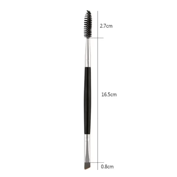 Lindo Pincel Duplo Chanfrado Resistente e Escova P/ Sobrancelha e Maquiagem Moderno e Elegante - Envio Rápido P/ Todo Brasil - Imagem 2