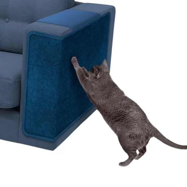 Arranhador de Gatos para Sofá Multifuncional Apoio Controle Remoto 70cmx50cm Premium MeetPet - Imagem 3