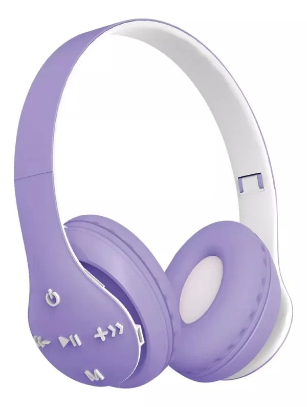 Fones De Ouvido Auscultadores Sem Fio com Microfone, Bluetooth Dobrável Gaming Headset, Esporte Fone De Ouvido, Música Earb - Imagem 6