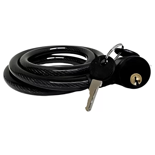 Cadeado Com Corrente Reforçado Com Trava De Segurança Para Bicicleta E Moto Antifurto - Imagem 5