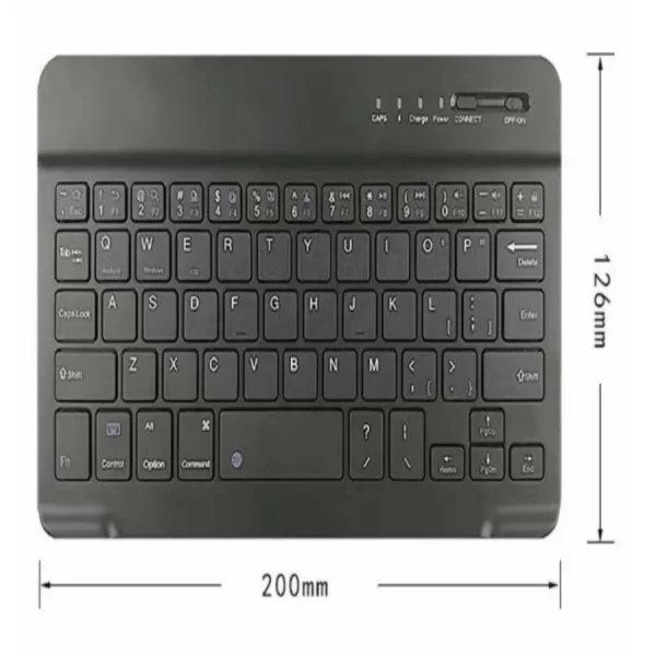Kit Teclado E Mouse Bluetooth 5.2 Compatível Pc iPhone Android - Imagem 2