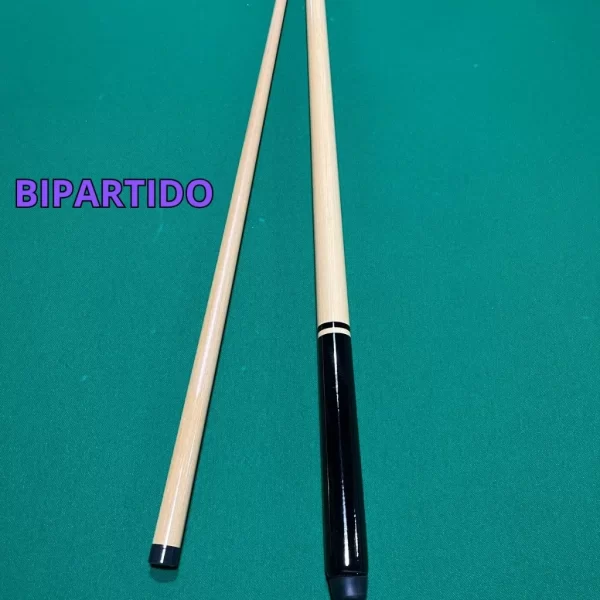 Taco de Sinuca/Bilhar Profissional Bipartido 1/2 Punho + Giz + Capa + Sola - Imagem 2