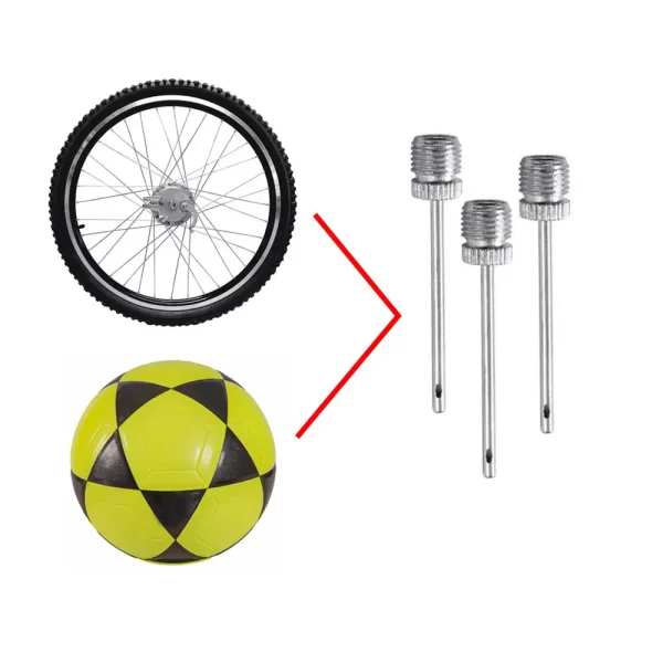 KIT BICOS PARA INFLAR ENCHER BOLAS PISCINAS E INFLAVEIS - 5 PEÇAS - Imagem 4