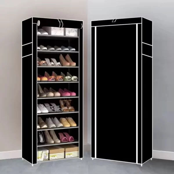 Sapateira Grande Para Organização de Casa Para Sapatos Tênis Botas Closet de Sapatos Armário Organizador Impermeável Dustproof - Imagem 5