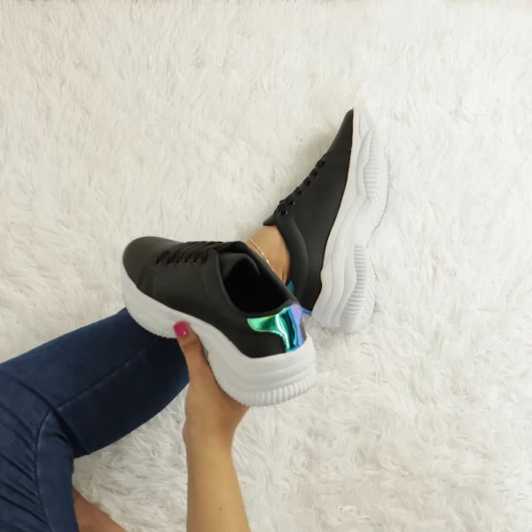 Tênis Casual Feminino Neon GuGi Sneaker Caminhada Plataforma TNEON-ALE - Imagem 2