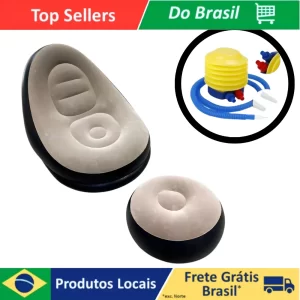 Sofá Poltrona Inflável Impermeável Ultra Lounge