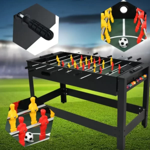 Mesa Multijogos 2 Em 1 Pebolim E Sinuca Completa Winmax - Imagem 5