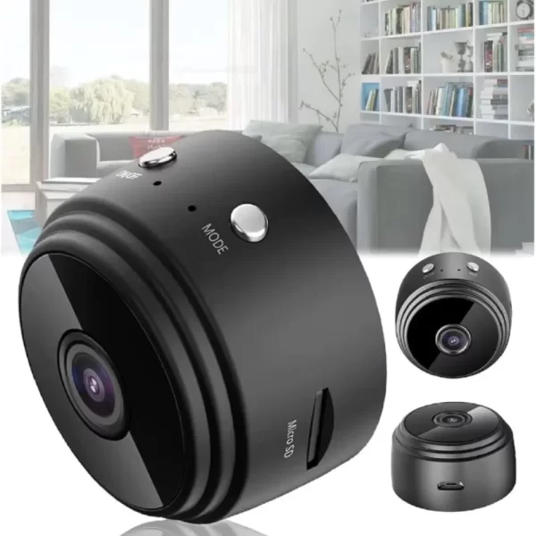 Mini Câmera A9 Original Sem fio 1080p Espiã Monitoramento Segurança Visão Noturna - Imagem 4