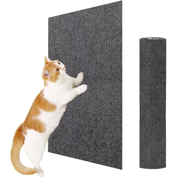 Arranhador Adesivo estilo Tapete De Proteção Para Sofá Anti-Riscos de Gato 1,00 x 30 cm - Imagem 6